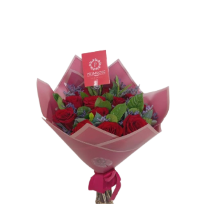 RAMO DE 12 ROSAS