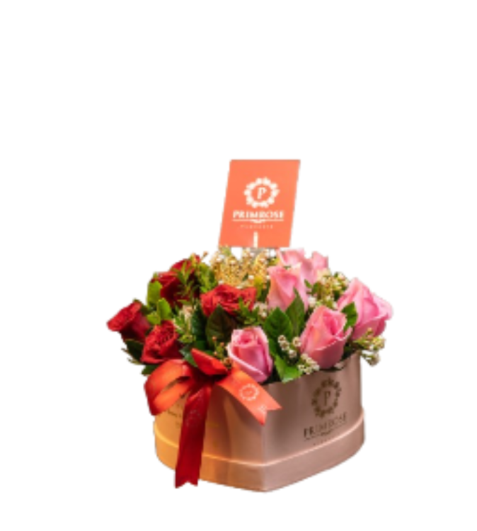 BOX CORAZÓN DE ROSAS BOX CORAZÓN DE ROSAS
