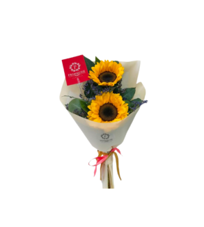 Ramito de 2  girasoles