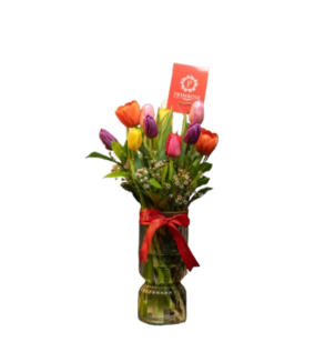 Florero tulipanes para tí