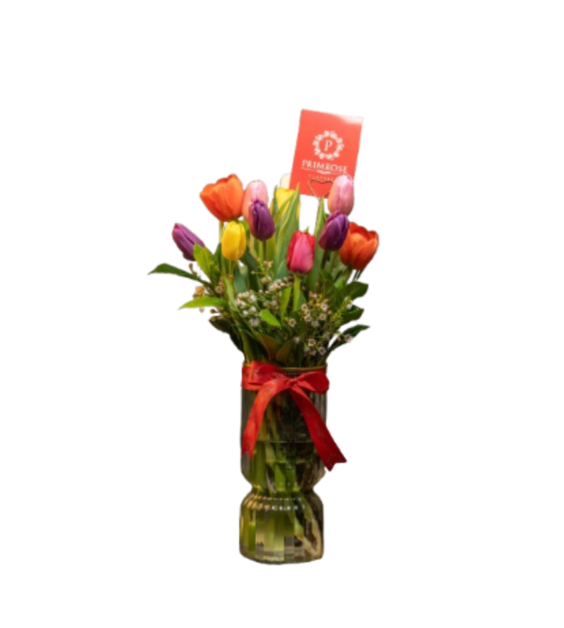 Florero tulipanes para tí