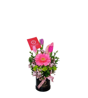 Mini box de 3 tulipanes