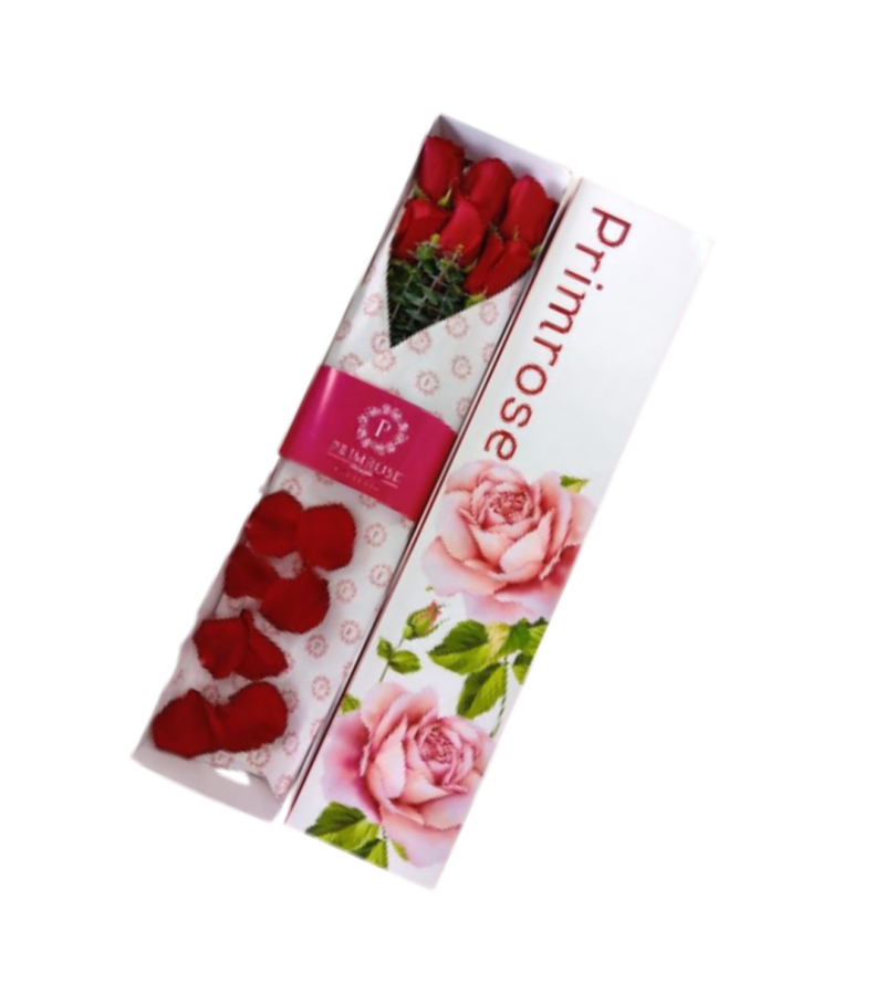 CAJA DE 6 ROSAS SV