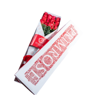 CAJA DE 12 ROSAS SV