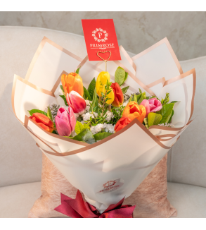 RAMO DE 10 TULIPANES