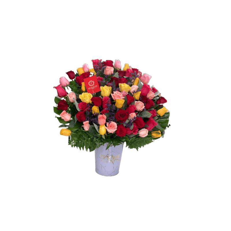 Rosas de color