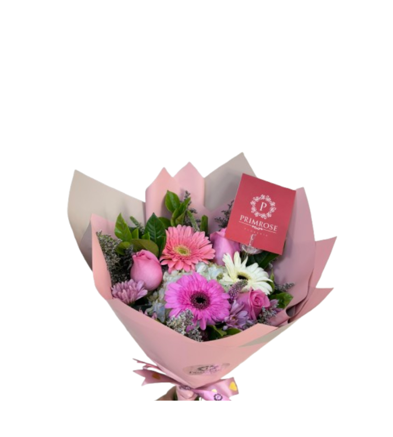 RAMO DE 3 GERBERA Y 3 ROSAS