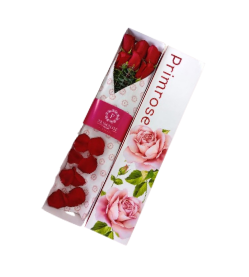 CAJA DE 6 ROSAS